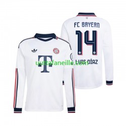 Jalkapallo Pelipaitoja FC Bayern München Luis Diaz 14 Mies Vieraspeliasu 2026-2027 Pitkähihainen