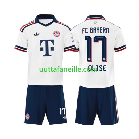 Jalkapallo Pelipaitoja FC Bayern München Michael Olise 17 Lasten Vieraspeliasu 2026-2027 Lyhythihainen