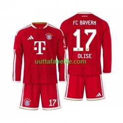 Jalkapallo Pelipaitoja FC Bayern München Michael Olise 17 Lasten Kotipeliasu 2026-2027 Pitkähihainen