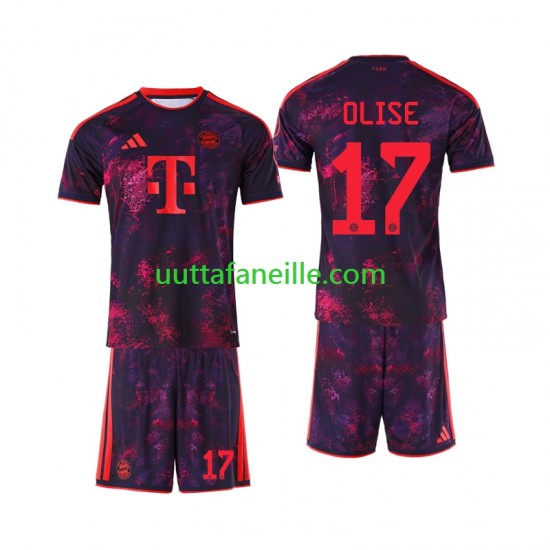 Jalkapallo Pelipaitoja FC Bayern München Michael Olise 17 Lasten Kolmas peliasu 2026-2027 Lyhythihainen