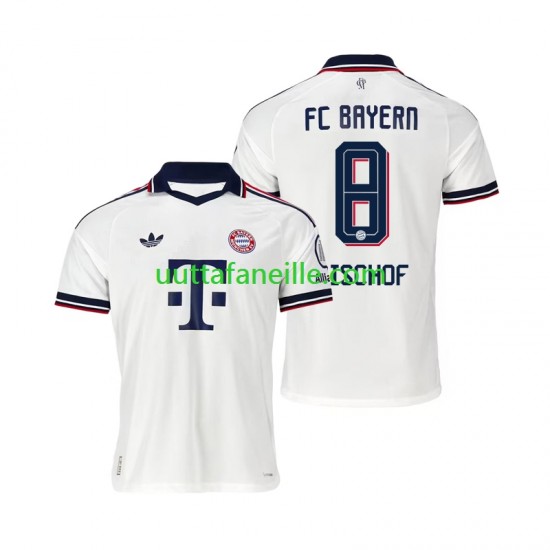 Jalkapallo Pelipaitoja FC Bayern München Tom Bischof 8 Mies Vieraspeliasu 2026-2027 Lyhythihainen