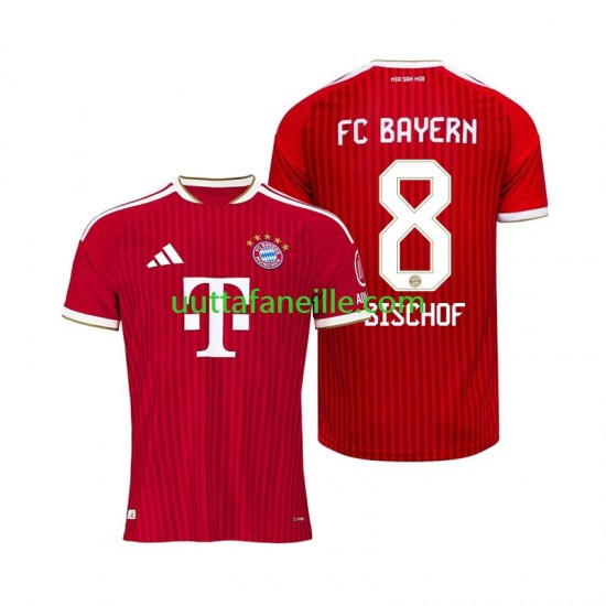 Jalkapallo Pelipaitoja FC Bayern München Tom Bischof 8 Mies Kotipeliasu 2026-2027 Lyhythihainen