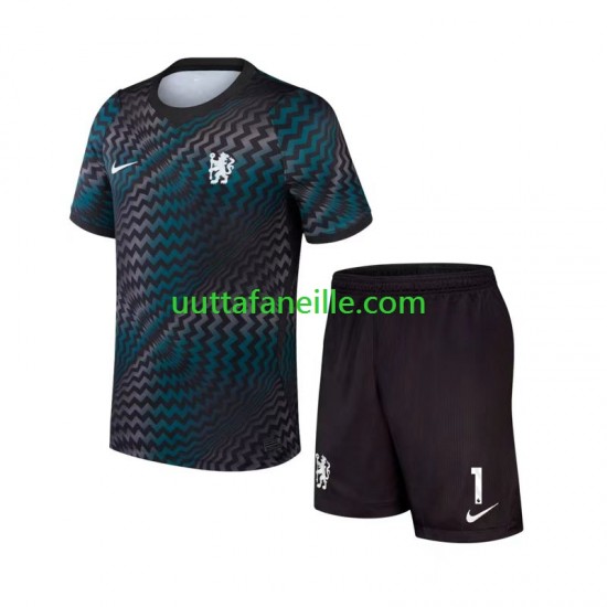 Jalkapallo Pelipaitoja Chelsea Emiliano Martinez 1 Maalivahti Lasten Kotipeliasu 2026-2027 Lyhythihainen
