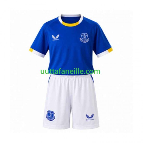 Jalkapallo Pelipaitoja Everton Lasten Kotipeliasu 2026-2027 Lyhythihainen