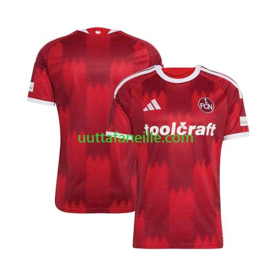 Jalkapallo Pelipaitoja FC Nurnberg Mies Kotipeliasu 2026-2027 Lyhythihainen