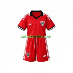Jalkapallo Pelipaitoja Sevilla FC Retro Lasten Kotipeliasu 2026-2027 Lyhythihainen
