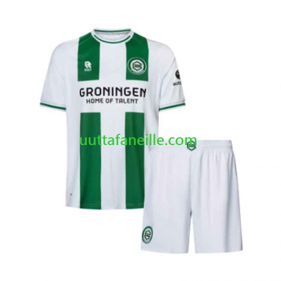 Jalkapallo Pelipaitoja Groningen Lasten Kotipeliasu 2026-2027 Lyhythihainen