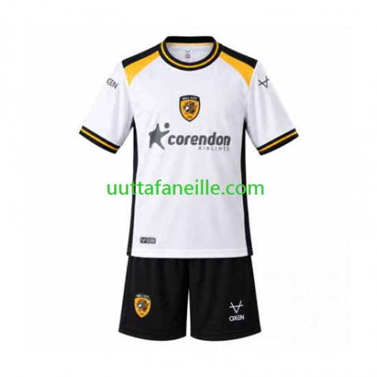 Jalkapallo Pelipaitoja Hull City Lasten Vieraspeliasu 2026-2027 Lyhythihainen