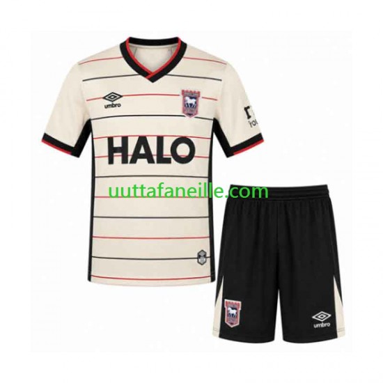 Jalkapallo Pelipaitoja Ipswich Town Lasten Vieraspeliasu 2026-2027 Lyhythihainen