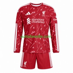 Jalkapallo Pelipaitoja Liverpool Lasten Kotipeliasu 2026-2027 Pitkähihainen