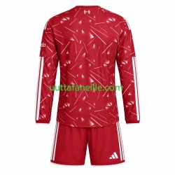 Jalkapallo Pelipaitoja Liverpool Lasten Kotipeliasu 2026-2027 Pitkähihainen