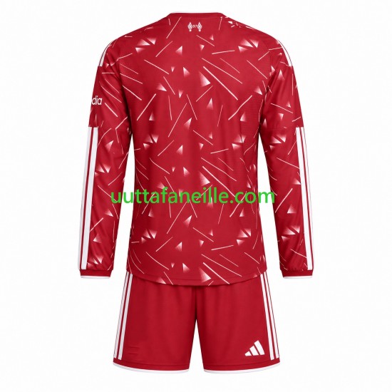 Jalkapallo Pelipaitoja Liverpool Lasten Kotipeliasu 2026-2027 Pitkähihainen