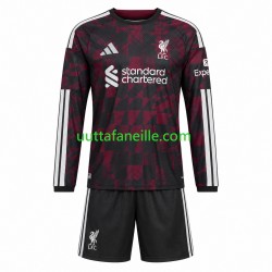 Jalkapallo Pelipaitoja Liverpool Lasten Kolmas peliasu 2026-2027 Pitkähihainen