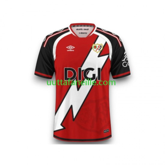 Jalkapallo Pelipaitoja Rayo Vallecano Mies Vieraspeliasu 2026-2027 Lyhythihainen