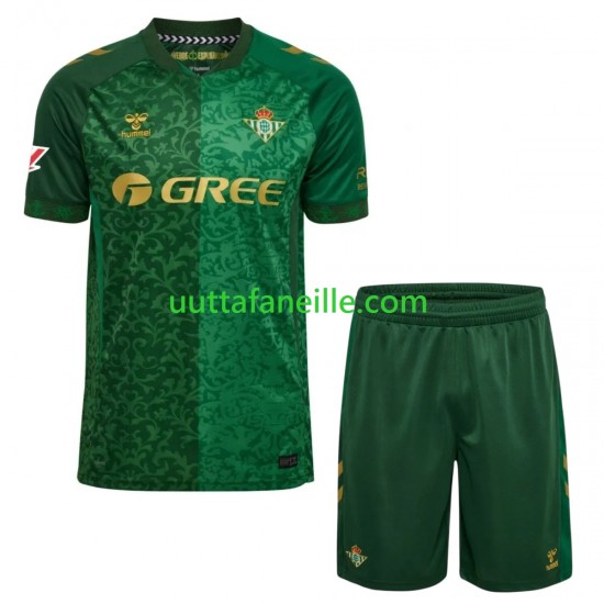 Jalkapallo Pelipaitoja Real Betis Lasten Vieraspeliasu 2026-2027 Lyhythihainen