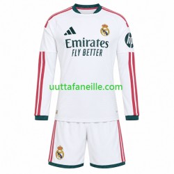 Jalkapallo Pelipaitoja Real Madrid Lasten Kotipeliasu 2026-2027 Pitkähihainen
