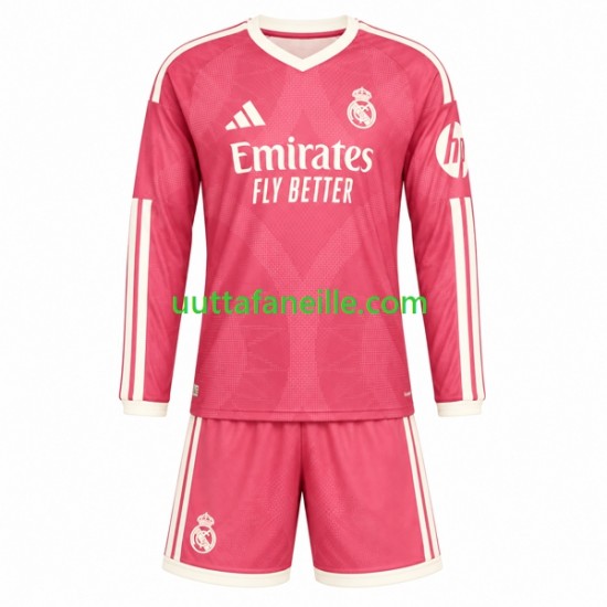 Jalkapallo Pelipaitoja Real Madrid Lasten Kolmas peliasu 2026-2027 Pitkähihainen