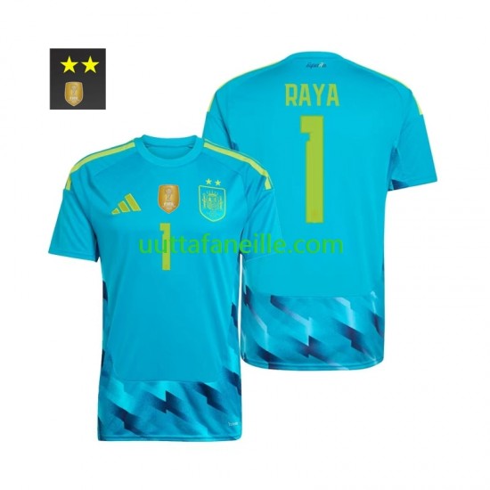 Jalkapallo Pelipaitoja Espanja David Raya 1 Maalivahti Mies Kotipeliasu 2026-2027 Lyhythihainen