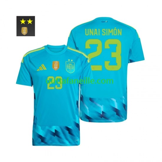 Jalkapallo Pelipaitoja Espanja Unai Simon 23 Maalivahti Mies Kotipeliasu 2026-2027 Lyhythihainen