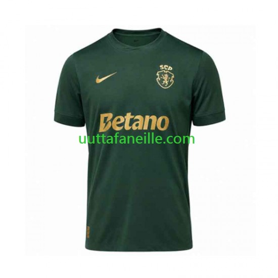 Jalkapallo Pelipaitoja Sporting CP Special Mies Kotipeliasu 2026-2027 Lyhythihainen