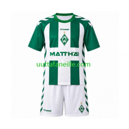 Jalkapallo Pelipaitoja Werder Bremen Lasten Kotipeliasu 2026-2027 Lyhythihainen