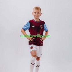Jalkapallo Pelipaitoja West Ham United Lasten Kotipeliasu 2026-2027 Lyhythihainen