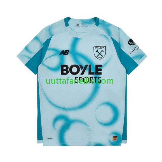 Jalkapallo Pelipaitoja West Ham United Mies Kolmas peliasu 2026-2027 Lyhythihainen