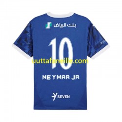Jalkapallo Pelipaitoja Al Hilal Neymar JR 10 Mies Kotipeliasu 2024-2025 Lyhythihainen
