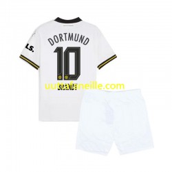 Jalkapallo Pelipaitoja Borussia Dortmund Julian Brandt 10 Lasten Kolmas peliasu 2024-2025 Lyhythihainen