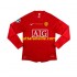 Jalkapallo Pelipaitoja Manchester United Champion League 2007 Retro Mies Kotipeliasu Pitkähihainen