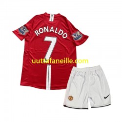 Jalkapallo Pelipaitoja Manchester United Cristiano Ronaldo 7 2007 Retro Lasten Kotipeliasu Lyhythihainen