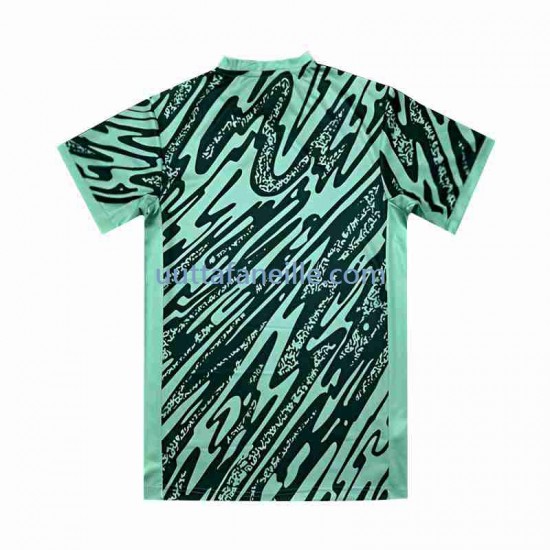 Jalkapallo Pelipaitoja Brasilia Maalivahti Mies Kolmas peliasu 2024 Lyhythihainen