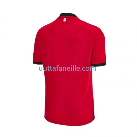 Jalkapallo Pelipaitoja Georgia Mies Kolmas peliasu Euro 2024 Lyhythihainen