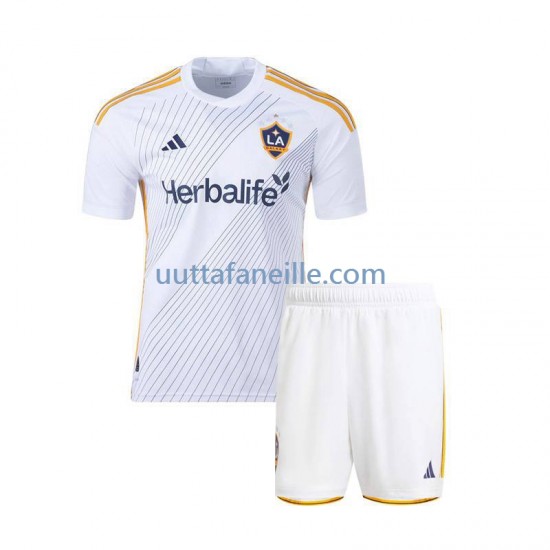 Jalkapallo Pelipaitoja Los Angeles Galaxy Lasten Kotipeliasu 2024 Lyhythihainen