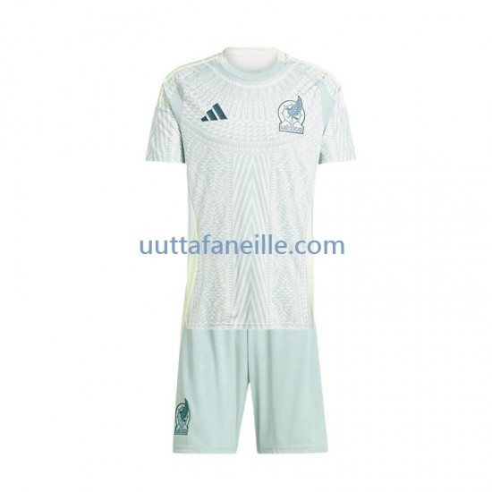 Jalkapallo Pelipaitoja Meksiko Lasten Vieraspeliasu 2024 Lyhythihainen