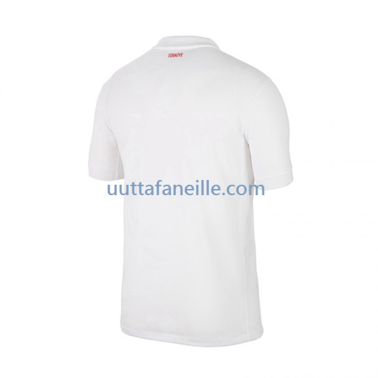 Jalkapallo Pelipaitoja Turkki Mies Kotipeliasu Euro 2024 Lyhythihainen