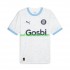 Jalkapallo Pelipaitoja Girona Mies Vieraspeliasu 2023-2024 Lyhythihainen