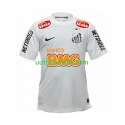 Jalkapallo Pelipaitoja Santos FC -2012 Retro Mies Kotipeliasu 2011 Lyhythihainen