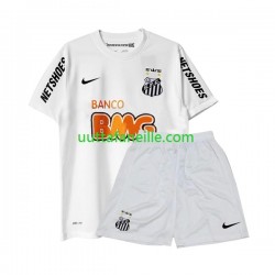 Jalkapallo Pelipaitoja Santos FC -2012 Retro Lasten Kotipeliasu 2011 Lyhythihainen