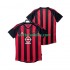 Jalkapallo Pelipaitoja AC Milan 2003 Retro Mies Kotipeliasu 2002 Lyhythihainen
