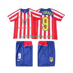 Jalkapallo Pelipaitoja Atlético Madrid F TORRES 9 2005 Retro Lasten Kotipeliasu 2004 Lyhythihainen