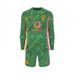 Jalkapallo Pelipaitoja Borussia Dortmund Maalivahti Lasten Kotipeliasu 2025-2026 Pitkähihainen