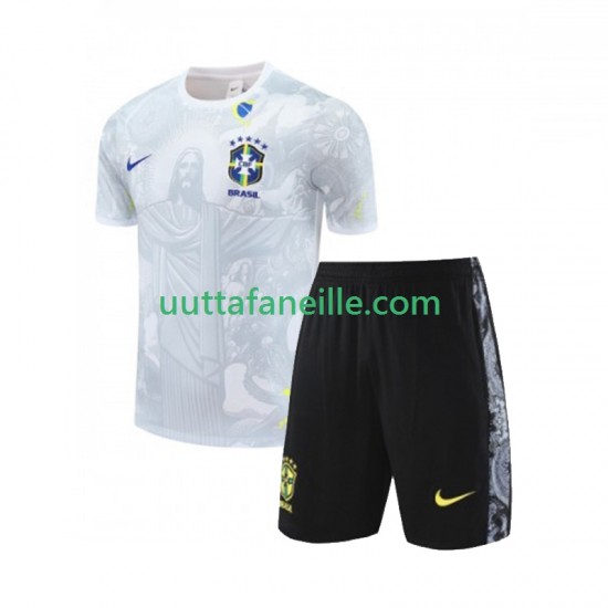 Brasilia Special JESUS Football Shirts Lasten Kotipeliasu 2024-2025 Lyhythihainen