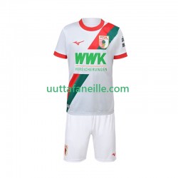 Jalkapallo Pelipaitoja FC Augsburg Lasten Kotipeliasu 2025-2026 Lyhythihainen