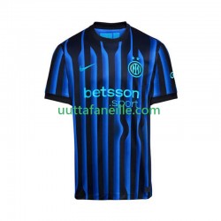 Jalkapallo Pelipaitoja Inter Milan Mies Kotipeliasu 2025-2026 Lyhythihainen