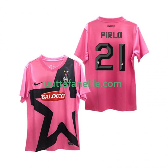 Jalkapallo Pelipaitoja Juventus Andrea Pirlo 21 -2012 Retro Mies Vieraspeliasu 2011 Lyhythihainen