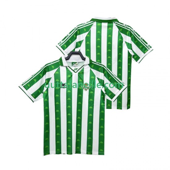 Jalkapallo Pelipaitoja Real Betis 1995 1997 Retro Mies Kotipeliasu Lyhythihainen