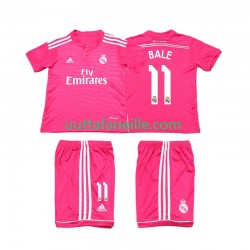 Jalkapallo Pelipaitoja Real Madrid Bale 11 2014 2015 Retro Lasten Vieraspeliasu Lyhythihainen
