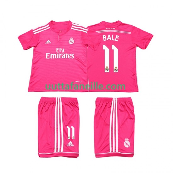 Jalkapallo Pelipaitoja Real Madrid Bale 11 2014 2015 Retro Lasten Vieraspeliasu Lyhythihainen
