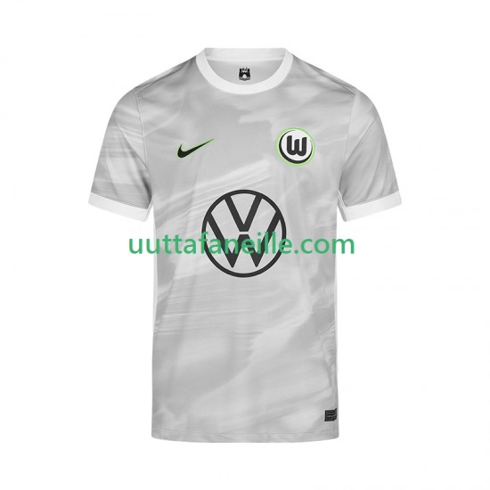 Jalkapallo Pelipaitoja VfL Wolfsburg Mies Vieraspeliasu 2025-2026 Lyhythihainen